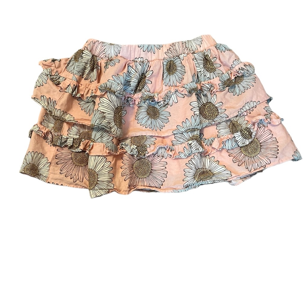 posh peanut ruffle skirt